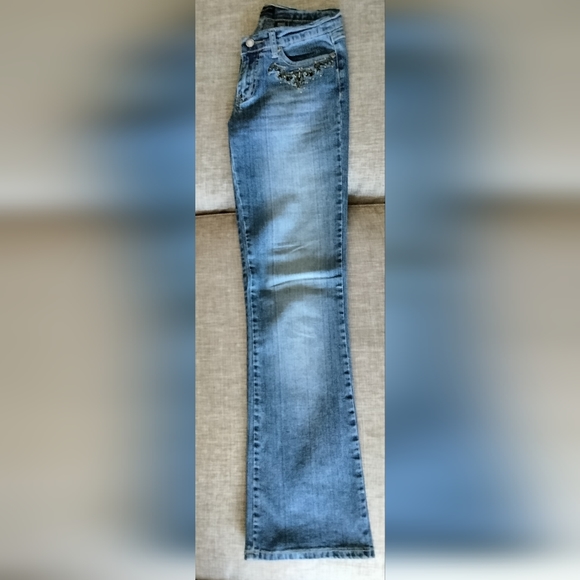 Paco Women's Blue Jeans Size 3, these Jeans have Stretch - Picture 7 of 9